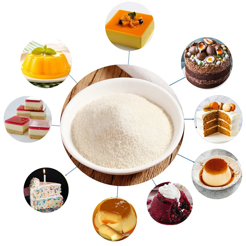 Gelatin Factory China Manufacturer High-Quality Edible Bovine beef skin Gelatin 150 160 180 bloom